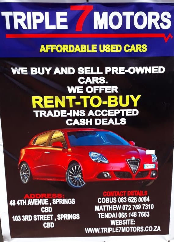 RENTTOOWN Triple 7 Motors